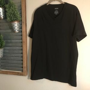 Express Men’s black v-neck shirt